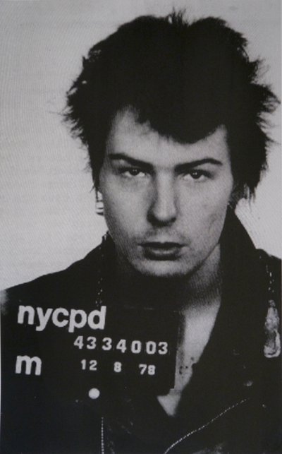 Sid Vicious I (silkkipainatus paperille) tekijältä David Studwell