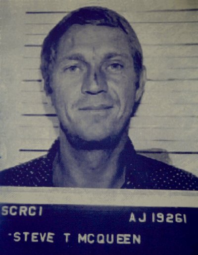 Steve McQueen I (silkkipainatus) tekijältä David Studwell