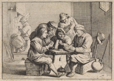 korttipelaajia tekijältä David Teniers (II)