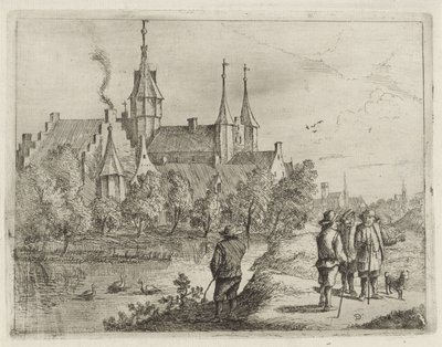 Linna veden päällä tekijältä David Teniers (II)