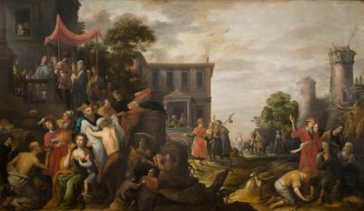 Armon seitsemän teosta, 1637. tekijältä David Teniers the Elder