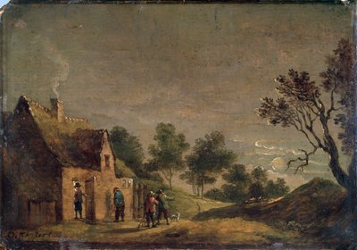 Taverna yöllä, 1600-luku tekijältä David Teniers the Younger