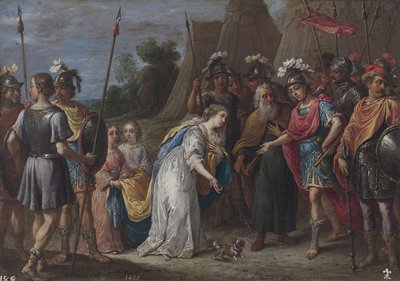 Armida Godfrey of Bouillonin edessä, 16281630 tekijältä David Teniers the Younger