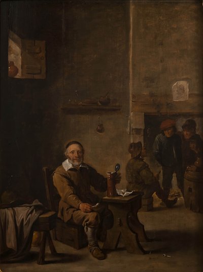 Teniers II:n juomarit (Galleria Borghese, inv. 291). tekijältä David Teniers the Younger