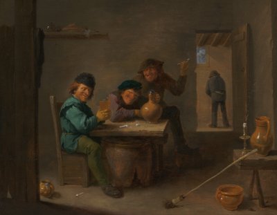 Talonpojat tavernassa tekijältä David Teniers the Younger