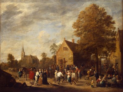 Maaseudun juhla tekijältä David Teniers the Younger