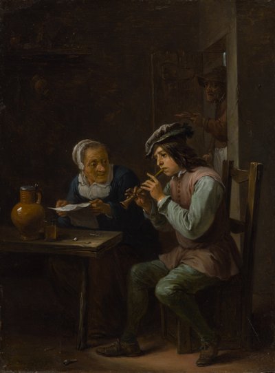 Flageolet-soitin tekijältä David Teniers the Younger