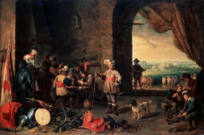 Vartiohuone, 1642 tekijältä David Teniers the Younger