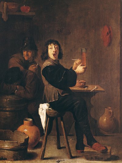Onnellinen sotilas tekijältä David Teniers the Younger