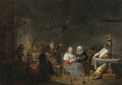 Noidat sapatti tekijältä David Teniers the Younger