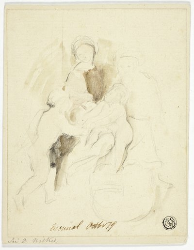 Pyhä perhe Escorialissa tekijältä David Wilkie