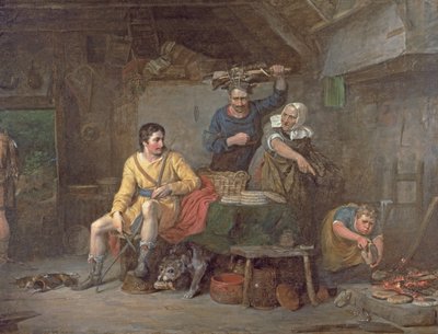 Kuningas Alfred polttaa kakut tekijältä David Wilkie