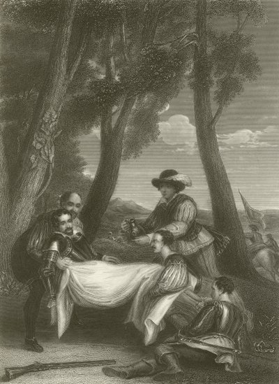 Sir Philip Sidneyn kuolema tekijältä David Wilkie