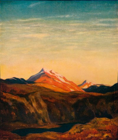 Ben Cruachan, 1922 tekijältä David Young Cameron