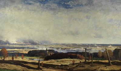 Flanderi Kemmelistä, 1919-20 tekijältä David Young Cameron