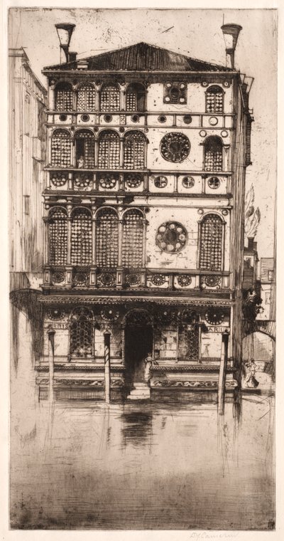 Palazzo Dario, Venetsia tekijältä David Young Cameron