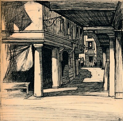 Venetian Street, 1900 tekijältä David Young Cameron