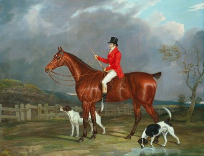 Metsästäjä ja koirat, 1824 tekijältä David of York Dalby