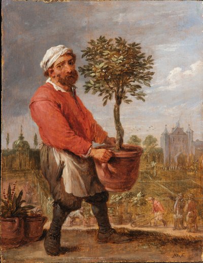 Allegoria neljästä vuodenajasta: Kevät tekijältä David Teniers the Younger