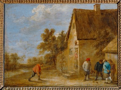 Les Joueurs de boules ... tekijältä David the Younger Teniers