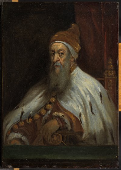 Dogen muotokuva (Jacopo Tintoretton mukaan (nimitetty)) tekijältä David Teniers the Younger