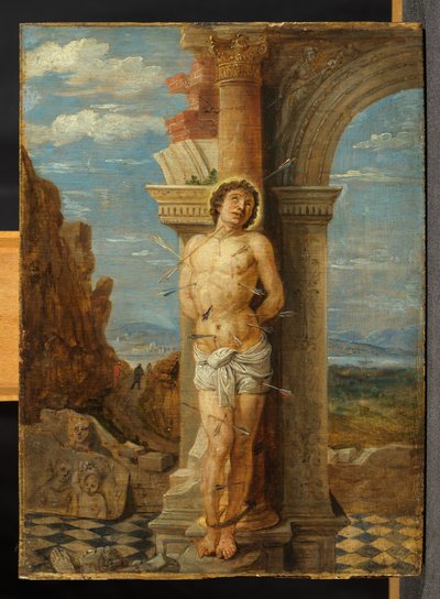 Pyhä Sebastian Andrea Mantegnan jälkeen tekijältä David Teniers the Younger