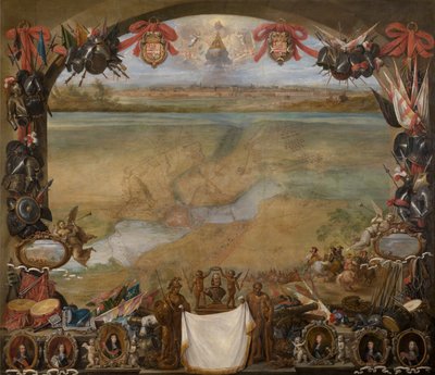 Valenciennesin kaupunki tekijältä David the Younger Teniers