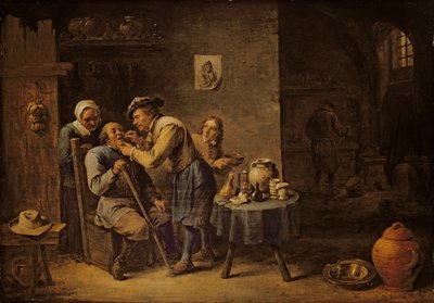 Hammaslääkäri tekijältä David the Younger Teniers