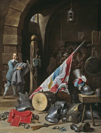 Vartijatalo, 1640-50 tekijältä David Teniers the Younger