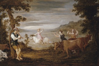 Europan raiskaus, 1654-56 tekijältä David Teniers the Younger