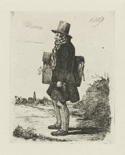 Hermanus Jan Hendrik Rijkelijkhuizenin muotokuva tekijältä David van der Kellen