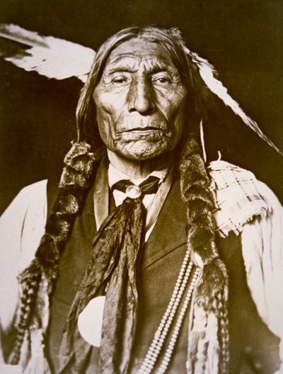 Wolf Robe (s.1841) 1909 (m/w kuva) tekijältä DeLancey W. Gill
