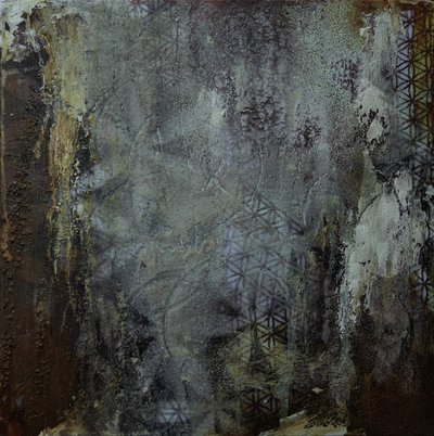 Geometrinen grunge-tekstuuri tekijältä Deb Chaney