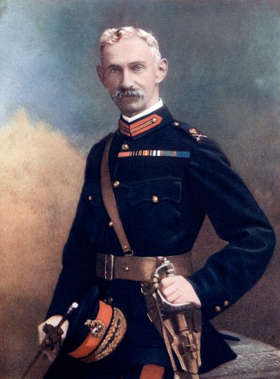 Kenraalimajuri G Barton, 6. jalkaväkiprikaatin komentaja, 1902 tekijältä Debenham and Smith