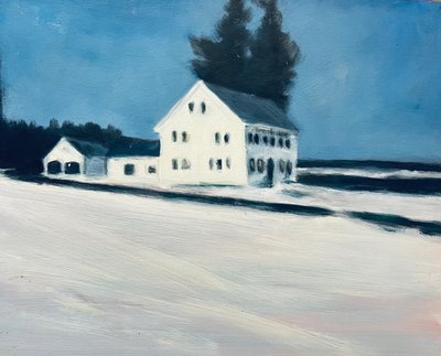 Menneisyyden viehätys, 2000 (öljy laudalle) tekijältä Deborah Stevenson