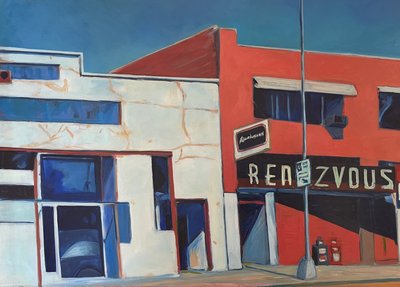 Rendezvous, 2004 (maalaus) tekijältä Deborah Stevenson
