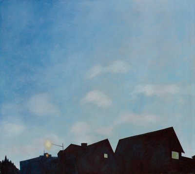 Hämärän katot, 2003 (öljy kankaalle) tekijältä Deborah Stevenson