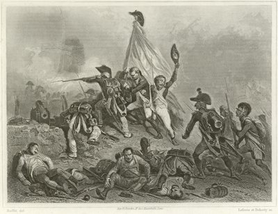 Jemappesin taistelu tekijältä Denis-Auguste-Marie Raffet