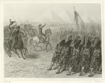 Pyramidien taistelu tekijältä Denis-Auguste-Marie Raffet