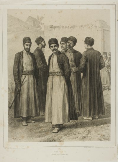 Karaimes, Theodosia, Kaffa, 1. lokakuuta 1837. tekijältä Denis Auguste Marie Raffet