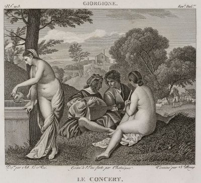 Denis-Sébastien Leroy, Antoine-Claude-François Villerey ja Chataigner - Konsertti, Giorgionen mukaan - 1802-1815 tekijältä Denis Sebastien Leroy
