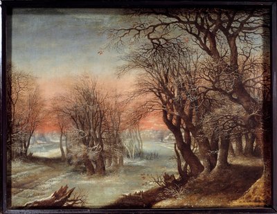 Deny Van Alslootin talvimaisemamaalaus (1570-1628) tekijältä Denys van Alsloot