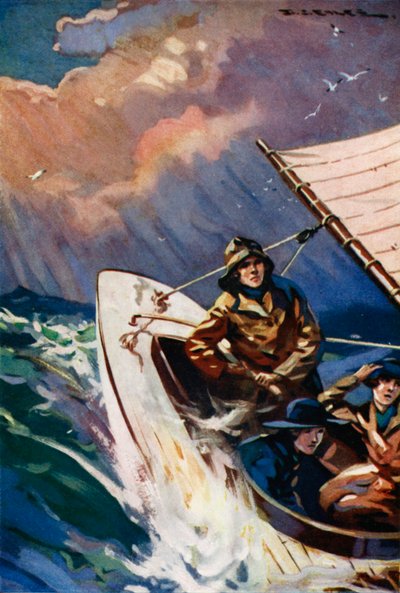 He suuntasivat kohti sutta (värilitografia) tekijältä Derek Charles Eyles