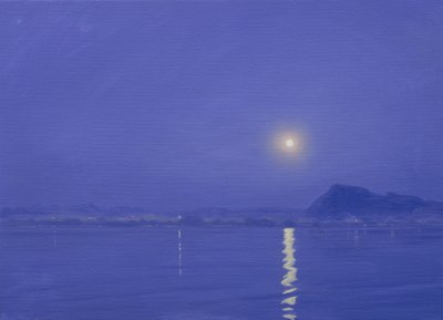 Kuunvalo Udaipurin yllä tekijältä Derek Hare