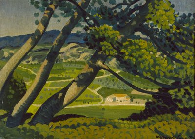 Puut, Provence, 1912 tekijältä Derwent Lees