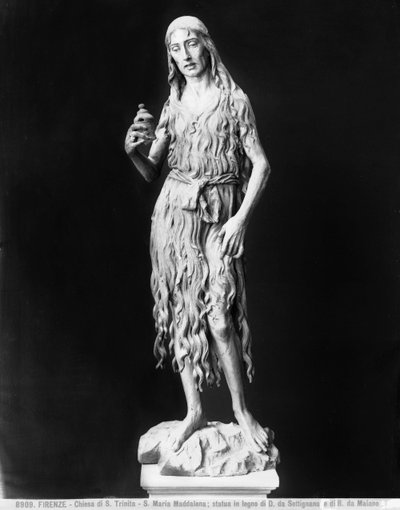 Santa Maria Maddalena (puu) tekijältä Desiderio da Settignano