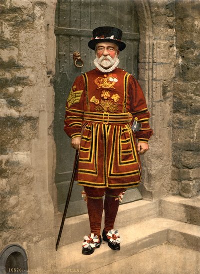 A Yeoman of the Guard, n. 1890-1900 tekijältä Detroit Publishing Co.