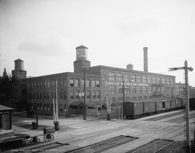 Cadillac Motor Car Company, Detroit tekijältä Detroit Publishing Co.