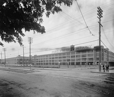 Ford Motor Company, Detroit tekijältä Detroit Publishing Co.