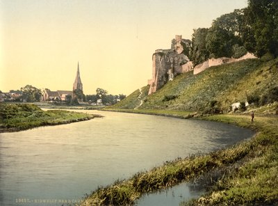 Kidwelly, Carmarthen, Wales, n.1890-1900 (valokuvakromipaino). tekijältä Detroit Publishing Co.